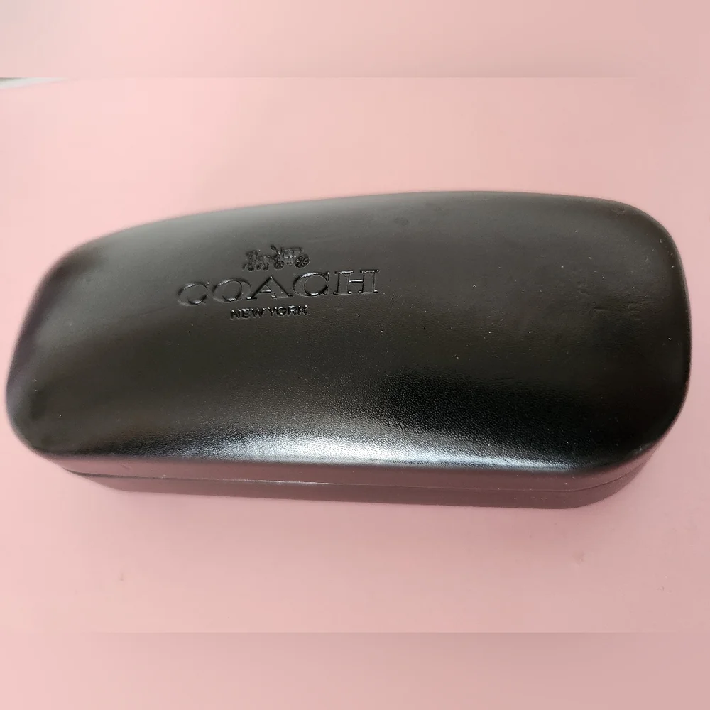 Coach Black Hard Clamshell Glasses/Sunglasses Case